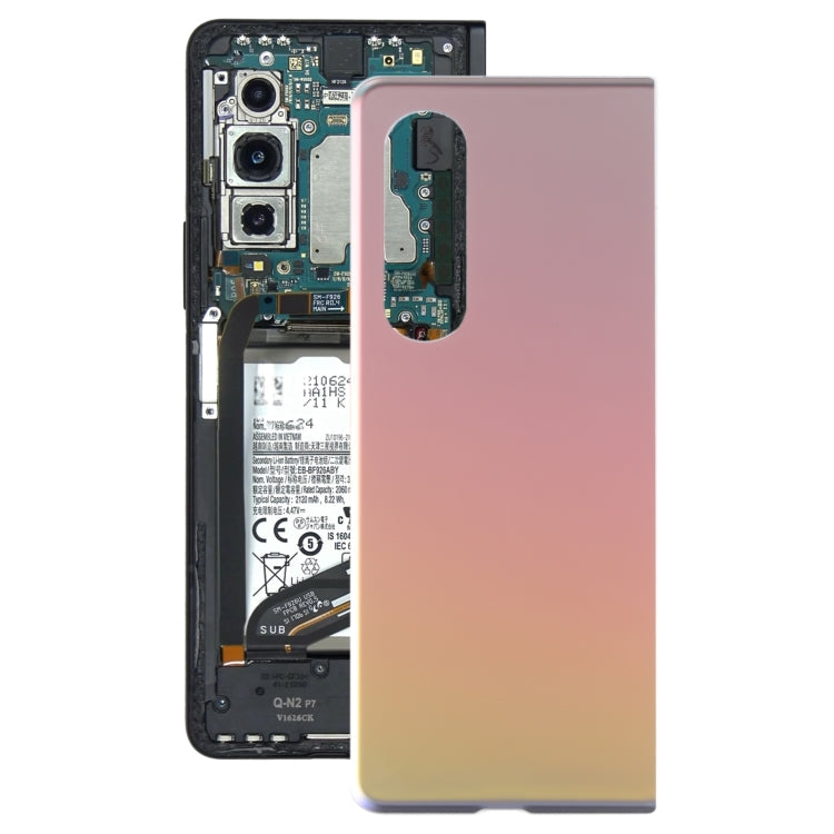 For Samsung Galaxy Z Fold3 5G SM-F926B Glass Battery Back Cover (Gold) - free shipping - PMc TechLife - Order now!