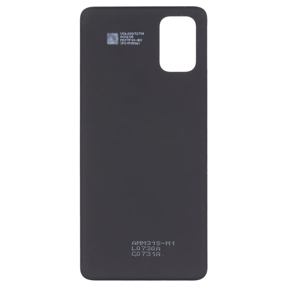 For Samsung Galaxy M31s 5G SM-M317F Battery Back Cover (Black)