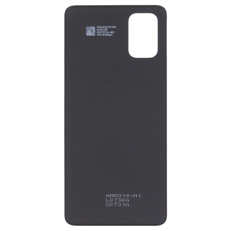 For Samsung Galaxy M31s 5G SM-M317F Battery Back Cover (Black)