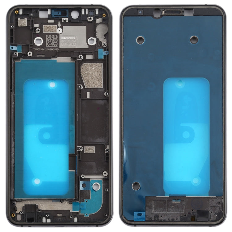 For Galaxy A6s  Middle Frame Bezel Plate (Black) - free shipping - PMc TechLife - Order now!