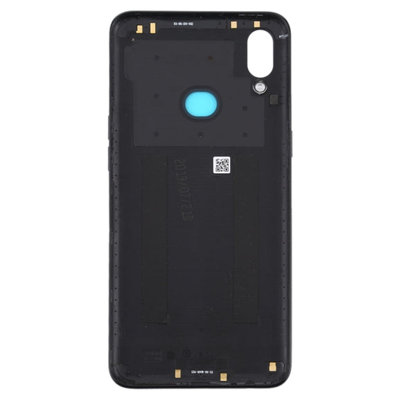 For Galaxy A10s Battery Back Cover with Side Keys (Black)