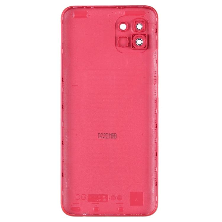 For Samsung Galaxy A03 SM-A035F Battery Back Cover (Red)