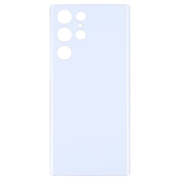 For Samsung Galaxy S22 Ultra Battery Back Cover (White)
