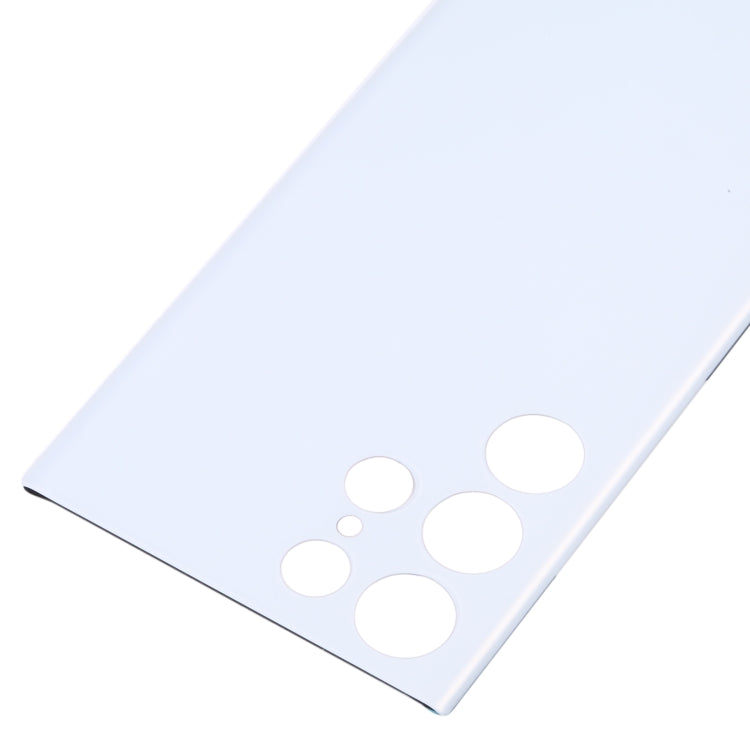 For Samsung Galaxy S22 Ultra Battery Back Cover (White)