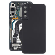 For Samsung Galaxy S22+ 5G SM-S906B Battery Back Cover with Camera Lens Cover (Black)