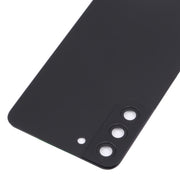 For Samsung Galaxy S22+ 5G SM-S906B Battery Back Cover with Camera Lens Cover (Black)