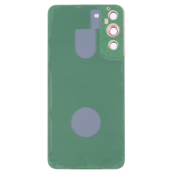 For Samsung Galaxy S22+ 5G SM-S906B Battery Back Cover with Camera Lens Cover (Pink)