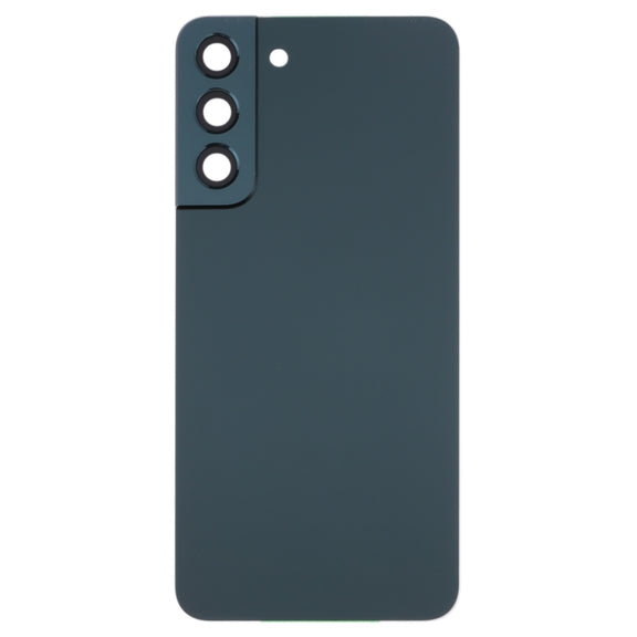 For Samsung Galaxy S22+ 5G SM-S906B Battery Back Cover with Camera Lens Cover (Green)