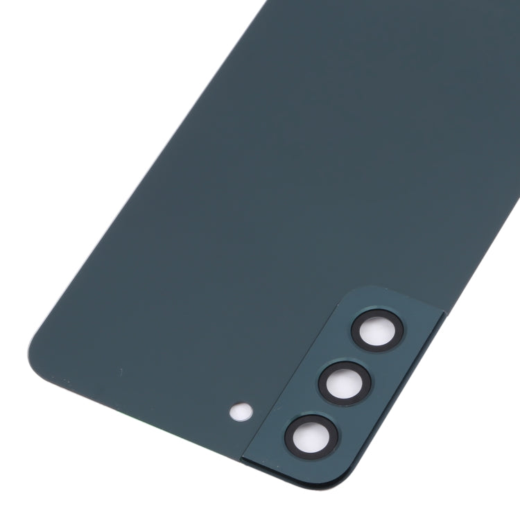 For Samsung Galaxy S22+ 5G SM-S906B Battery Back Cover with Camera Lens Cover (Green)