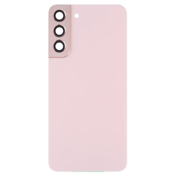 For Samsung Galaxy S22+ 5G SM-S906B Battery Back Cover with Camera Lens Cover (Gold)
