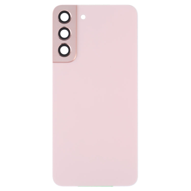 For Samsung Galaxy S22+ 5G SM-S906B Battery Back Cover with Camera Lens Cover (Gold)