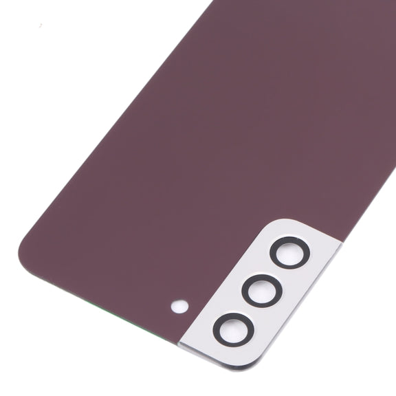 For Samsung Galaxy S22+ 5G SM-S906B Battery Back Cover with Camera Lens Cover (Purple)