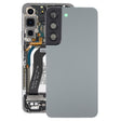 For Samsung Galaxy S22 5G SM-S901B Battery Back Cover with Camera Lens Cover (Grey) - free shipping - PMc TechLife - Order now!