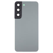 For Samsung Galaxy S22 5G SM-S901B Battery Back Cover with Camera Lens Cover (Grey)