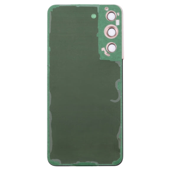 For Samsung Galaxy S22 5G SM-S901B Battery Back Cover with Camera Lens Cover (Gold)