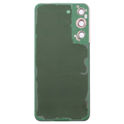 For Samsung Galaxy S22 5G SM-S901B Battery Back Cover with Camera Lens Cover (Red)
