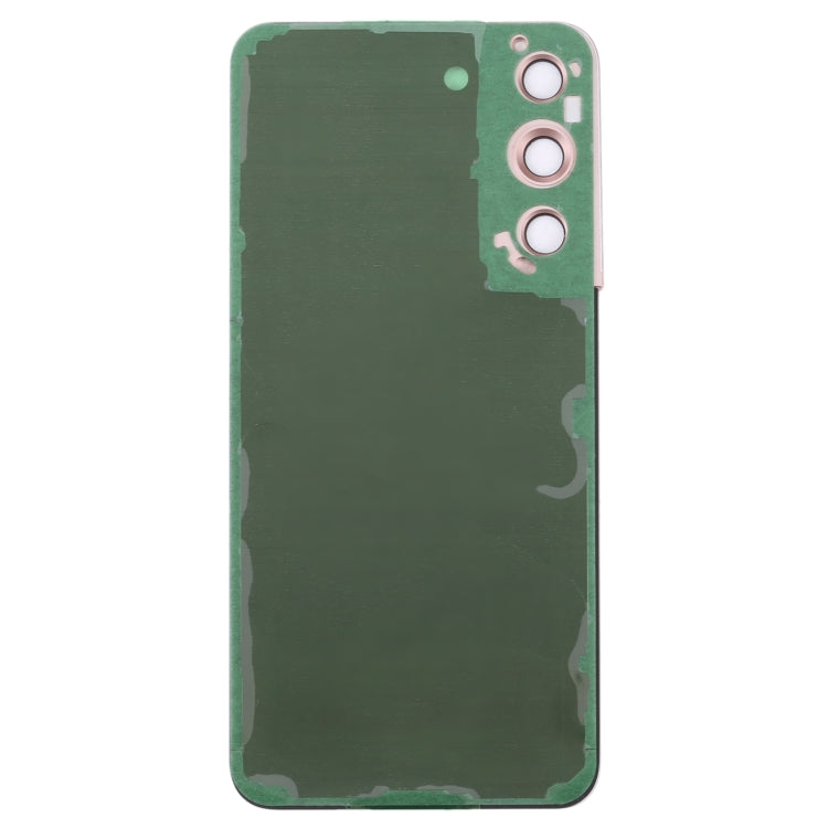 For Samsung Galaxy S22 5G SM-S901B Battery Back Cover with Camera Lens Cover (Red)
