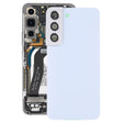 For Samsung Galaxy S22 5G SM-S901B Battery Back Cover with Camera Lens Cover (White) - free shipping - PMc TechLife - Order now!