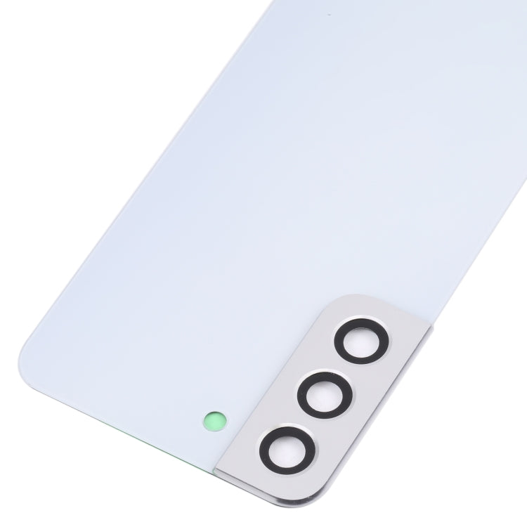 For Samsung Galaxy S22 5G SM-S901B Battery Back Cover with Camera Lens Cover (White)