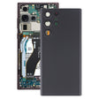 For Samsung Galaxy S22 Ultra 5G SM-S908B Battery Back Cover with Camera Lens Cover (Black) - free shipping - PMc TechLife - Order now!