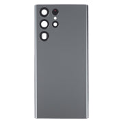 For Samsung Galaxy S22 Ultra 5G SM-S908B Battery Back Cover with Camera Lens Cover (Grey)