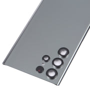 For Samsung Galaxy S22 Ultra 5G SM-S908B Battery Back Cover with Camera Lens Cover (Grey)