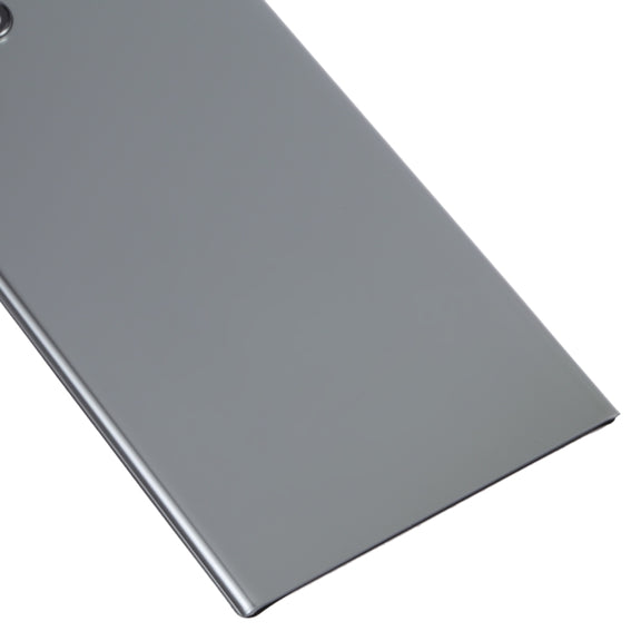 For Samsung Galaxy S22 Ultra 5G SM-S908B Battery Back Cover with Camera Lens Cover (Grey)