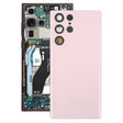 For Samsung Galaxy S22 Ultra 5G SM-S908B Battery Back Cover with Camera Lens Cover (Gold) - free shipping - PMc TechLife - Order now!