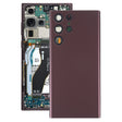 For Samsung Galaxy S22 Ultra 5G SM-S908B Battery Back Cover with Camera Lens Cover (Purple) - free shipping - PMc TechLife - Order now!