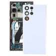 For Samsung Galaxy S22 Ultra 5G SM-S908B Battery Back Cover with Camera Lens Cover (White) - free shipping - PMc TechLife - Order now!