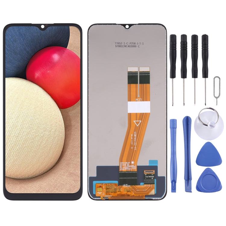 LCD Screen and Digitizer Full Assembly For Samsung Galaxy A02S SM-A025F - free shipping - PMc TechLife - Order now!