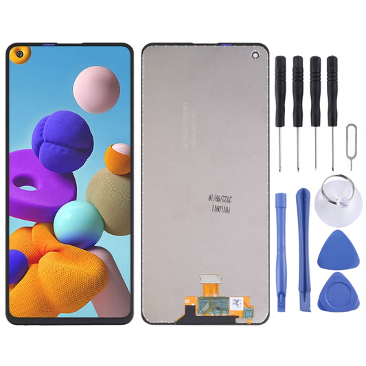 LCD Screen and Digitizer Full Assembly For Samsung Galaxy A21S - free shipping - PMC Jewellery - Order now!