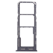 For Samsung Galaxy A23 SM-A235 Original SIM Card Tray + SIM Card Tray + Micro SD Card Tray (Black)
