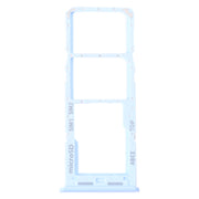 For Samsung Galaxy A23 SM-A235 Original SIM Card Tray + SIM Card Tray + Micro SD Card Tray (Blue)