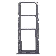 For Samsung Galaxy A13 SM-A135 Original SIM Card Tray + SIM Card Tray + Micro SD Card Tray (Black)