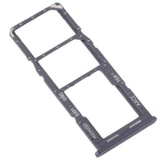 For Samsung Galaxy A13 SM-A135 Original SIM Card Tray + SIM Card Tray + Micro SD Card Tray (Black)