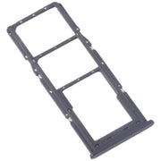 For Samsung Galaxy A13 SM-A135 Original SIM Card Tray + SIM Card Tray + Micro SD Card Tray (Black)