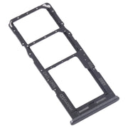For Samsung Galaxy M23 SM-M236B Original SIM Card Tray + SIM Card Tray + Micro SD Card Tray (Black)