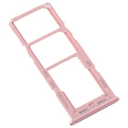 For Samsung Galaxy M23 SM-M236B Original SIM Card Tray + SIM Card Tray + Micro SD Card Tray (Pink)