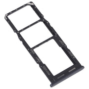 For Samsung Galaxy A04s SM-A047F Original SIM Card Tray + SIM Card Tray + Micro SD Card Tray (Black)