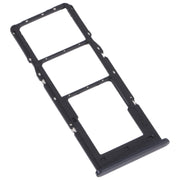 For Samsung Galaxy A04s SM-A047F Original SIM Card Tray + SIM Card Tray + Micro SD Card Tray (Black)