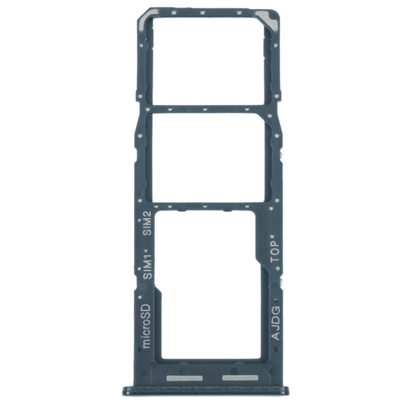 For Samsung Galaxy A04s SM-A047F Original SIM Card Tray + SIM Card Tray + Micro SD Card Tray (Green)