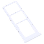 For Samsung Galaxy A04s SM-A047F Original SIM Card Tray + SIM Card Tray + Micro SD Card Tray (White)