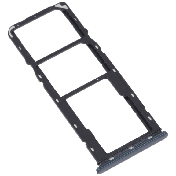 For Samsung Galaxy A04 SM-A045F Original SIM Card Tray + SIM Card Tray + Micro SD Card Tray (Green)