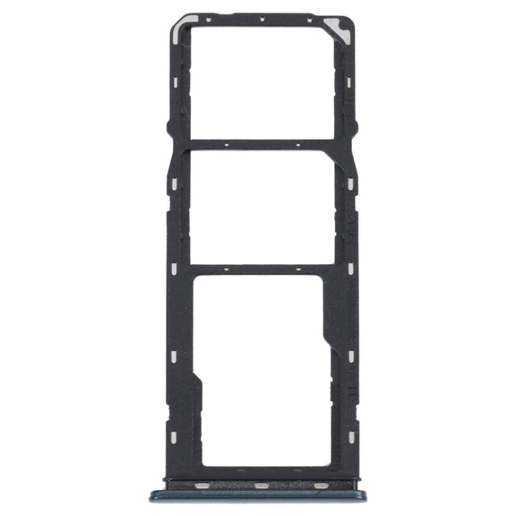 For Samsung Galaxy A04 SM-A045F Original SIM Card Tray + SIM Card Tray + Micro SD Card Tray (Green)