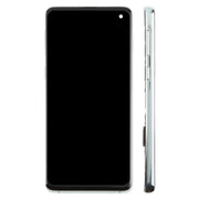 For Samsung Galaxy S10 4G SM-G973F 6.05 inch TFT LCD Screen Digitizer Full Assembly with Frame, Not Supporting Fingerprint Identification(Green)