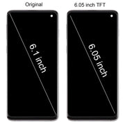 For Samsung Galaxy S10 4G SM-G973F 6.05 inch TFT LCD Screen Digitizer Full Assembly with Frame, Not Supporting Fingerprint Identification(Green)