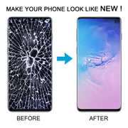 For Samsung Galaxy S10 4G SM-G973F 6.05 inch TFT LCD Screen Digitizer Full Assembly with Frame, Not Supporting Fingerprint Identification(Blue)