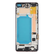 For Samsung Galaxy S10+ SM-G975F 6.38 inch TFT LCD Screen Digitizer Full Assembly with Frame, Not Supporting Fingerprint Identification(Gold)