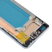 For Samsung Galaxy S10+ SM-G975F 6.38 inch TFT LCD Screen Digitizer Full Assembly with Frame, Not Supporting Fingerprint Identification(Blue)
